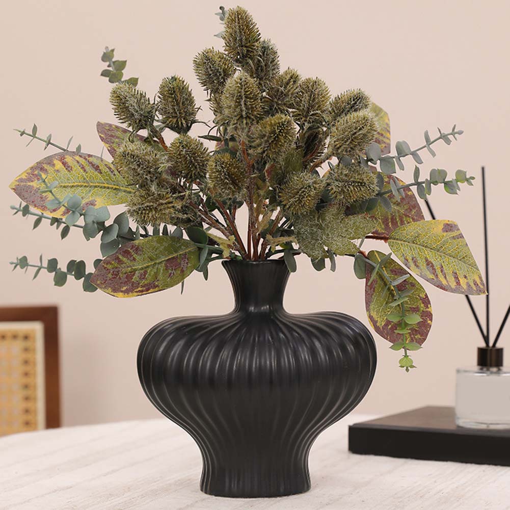 Artificial Eryngium Bouquet Timeless Decoration Vibrant Decor