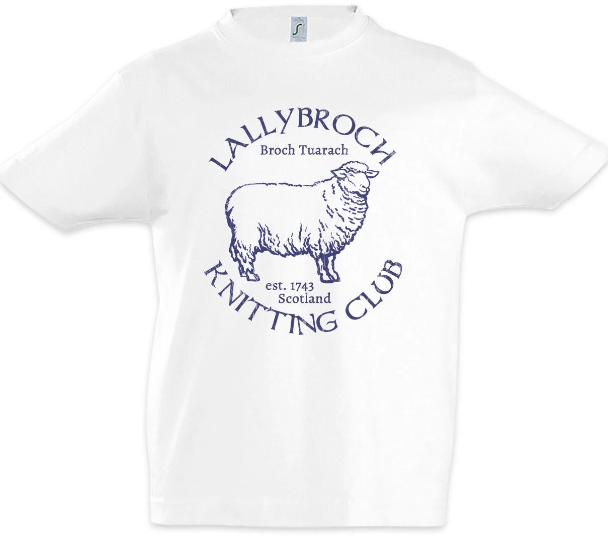 Lallybroch Knitting Club Kids Boys kids boys T-Shirt Jamie Fun Outlander Fraser 100