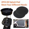 2pcs New Multiuse Oil Drain Splash Pad Lightweight Sponge Pad Oil Change Mat Transmission Drain Pan Garage Automotive