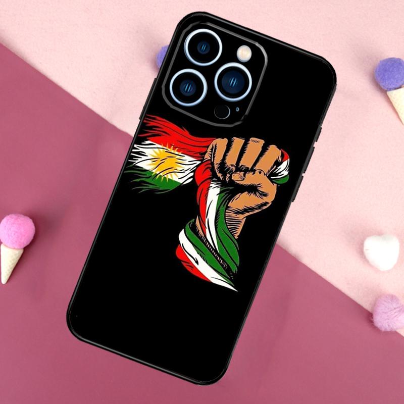 Kurdistan Flag Phone Case For iPhone 17 Pro Max 17 Air 16E 13 12 Mini 14 15 Plus 11 16 Pro Max Back Cover