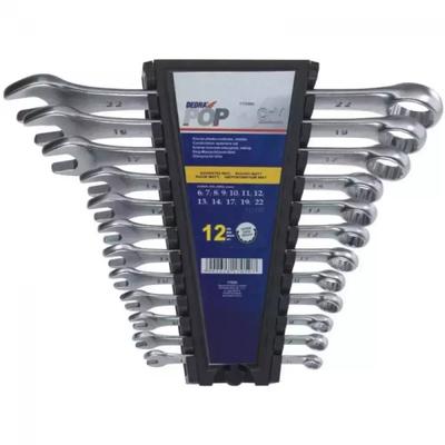 Satz Maul-Ringschlüssel Dedra 1705K 12 St. CrV Pop Maul-Ring 6-14,17,19,22 mm