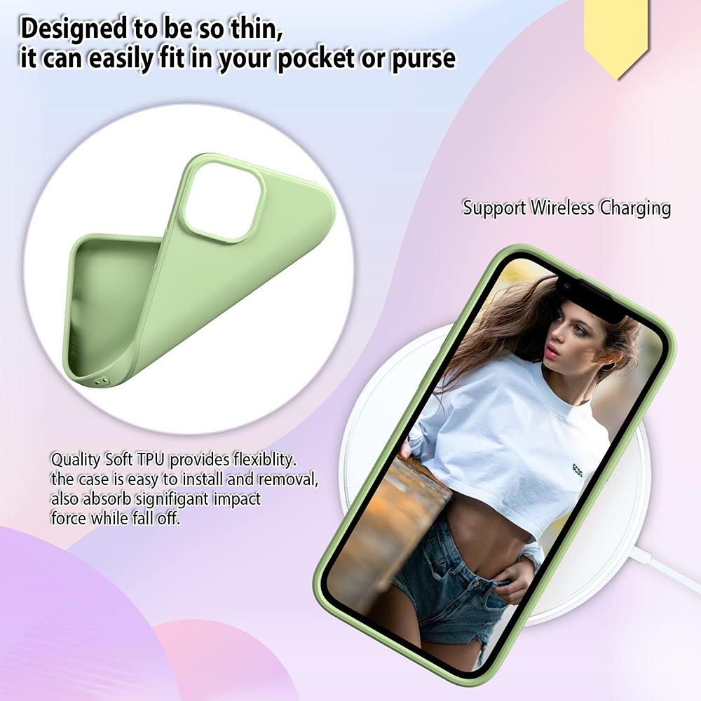 Fashion Girl Candy Color Silicone Soft Case For iPhone 16e 16 15 14 13 12 11 Pro Max Plus Mini Matte Ultra Thin Back Cover Shell