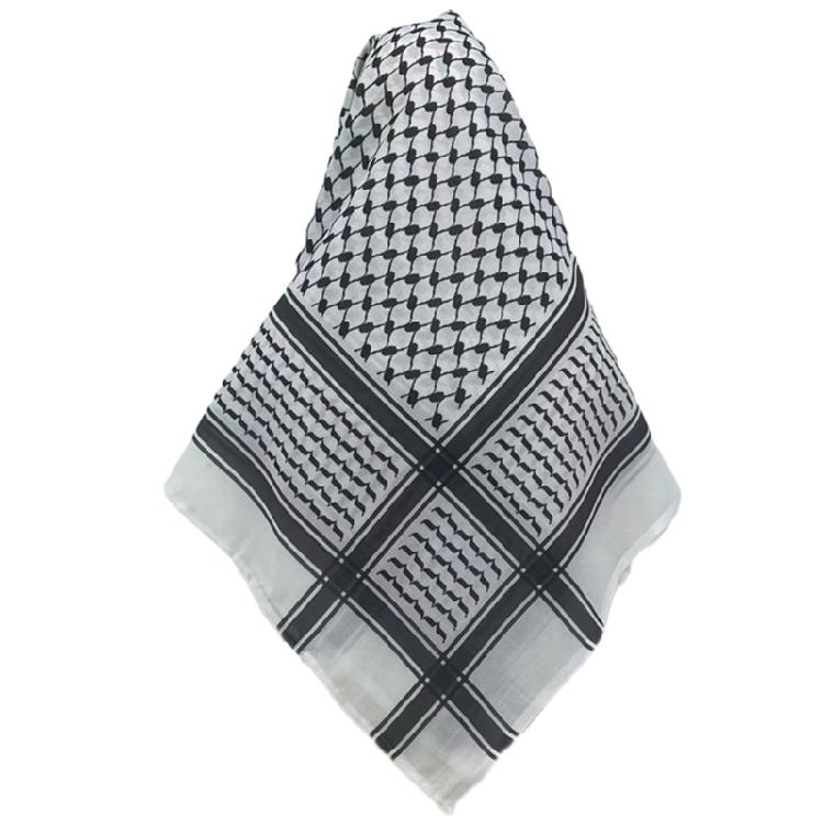 

Sweat Absorb Arafat Hijab Shemagh Scarf Arabian Dubai Saudi Desert Scarf Shawl