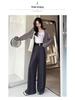 2026 Spring/Summer Women's High-Waisted Wide-Leg Drape Pants