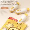 2 in 1 Magnetic Heat Sealer Handheld Sealing Machine Cute Mini Bag Sealer