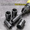 High Hardness 1/2 Inch Drive Reverse Thread Nut Extractor Set Broken Bolt Remover Socket Tool for Motorcycle Auto Repair