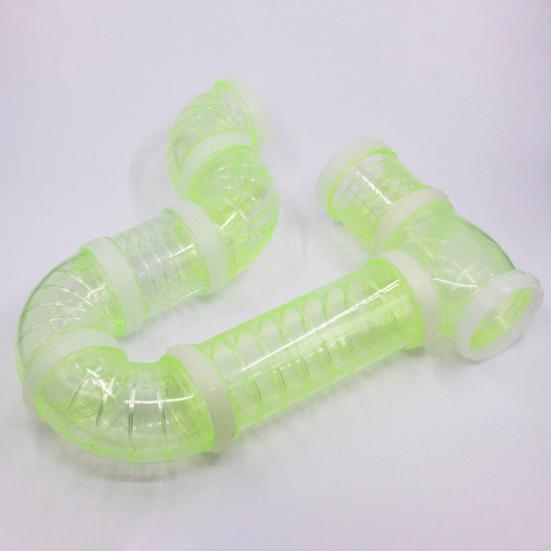 Transparent Hamster Rat Squirrel Cage Tunnel Tube Climbing Toy Small Pet Supply