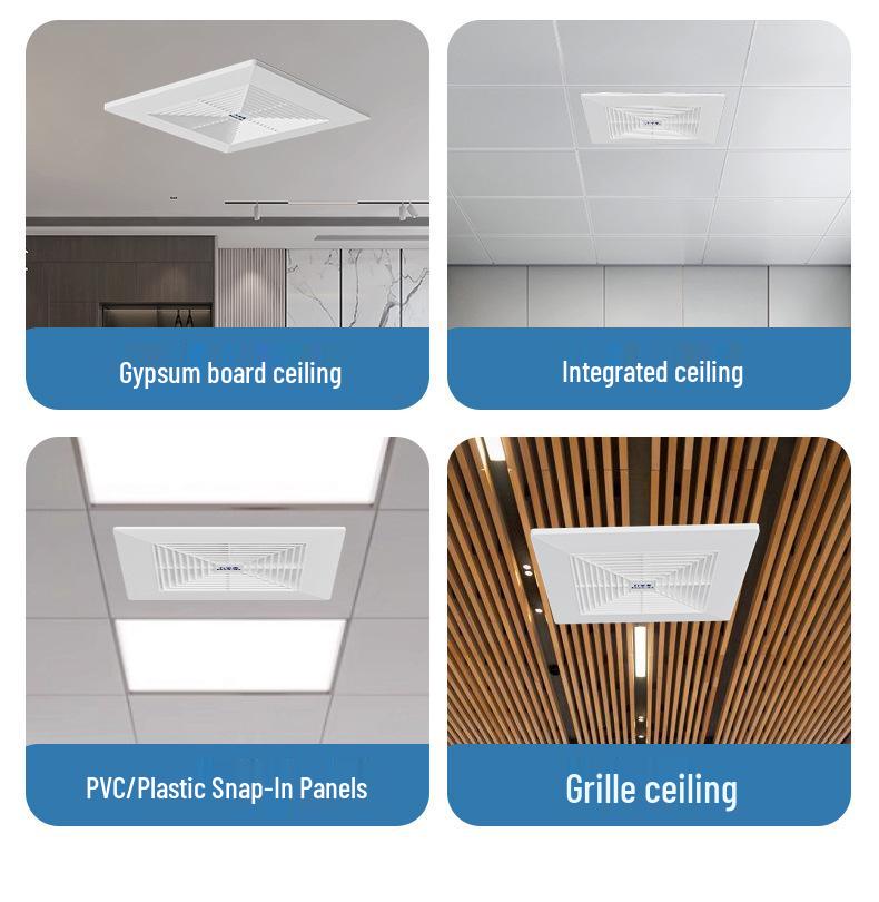 Kanalventilator für Deckenmontage zur Küchen- und Badlüftung