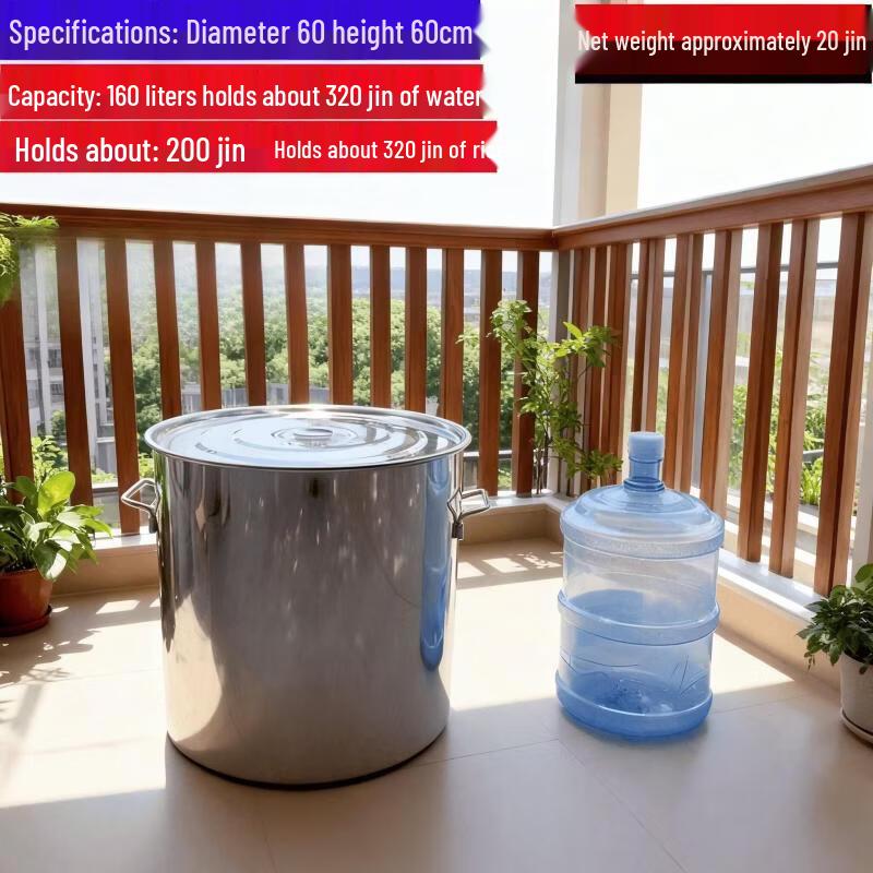 Large Extra Thick Stainless Steel Multi-Purpose Pot with Lid