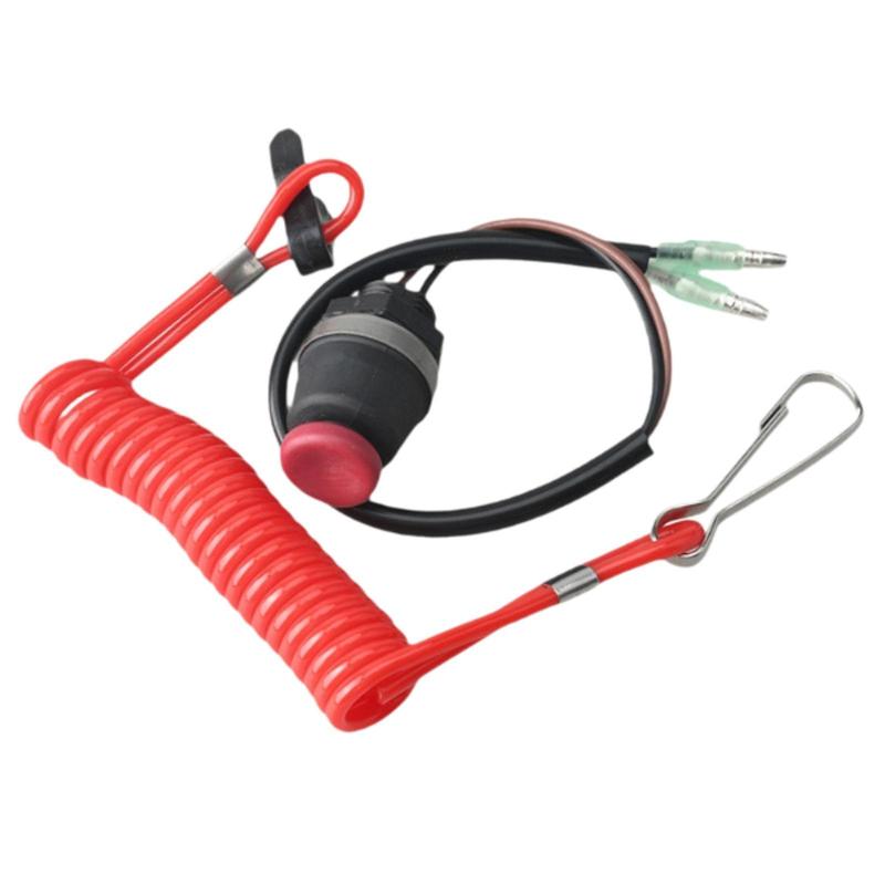 Safe Stop Switch with Lanyard Outboard Engine Motor for Marine Fittings
