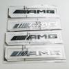Logo Nero ABS 3D Lettere Emblema AMG Badge Baule Auto Per Mercedes Benz W204 W205 W176 W177 W212 W213 Sticker Accessori AMG