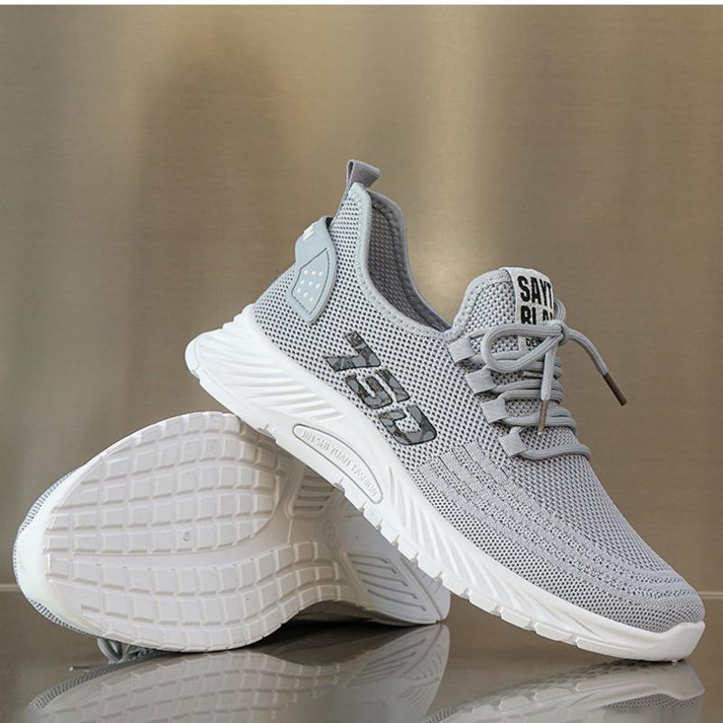 Fashion Men's sports running shoes 2024 autumn new style men's trendy lace up couple fashion casual tennis shoes