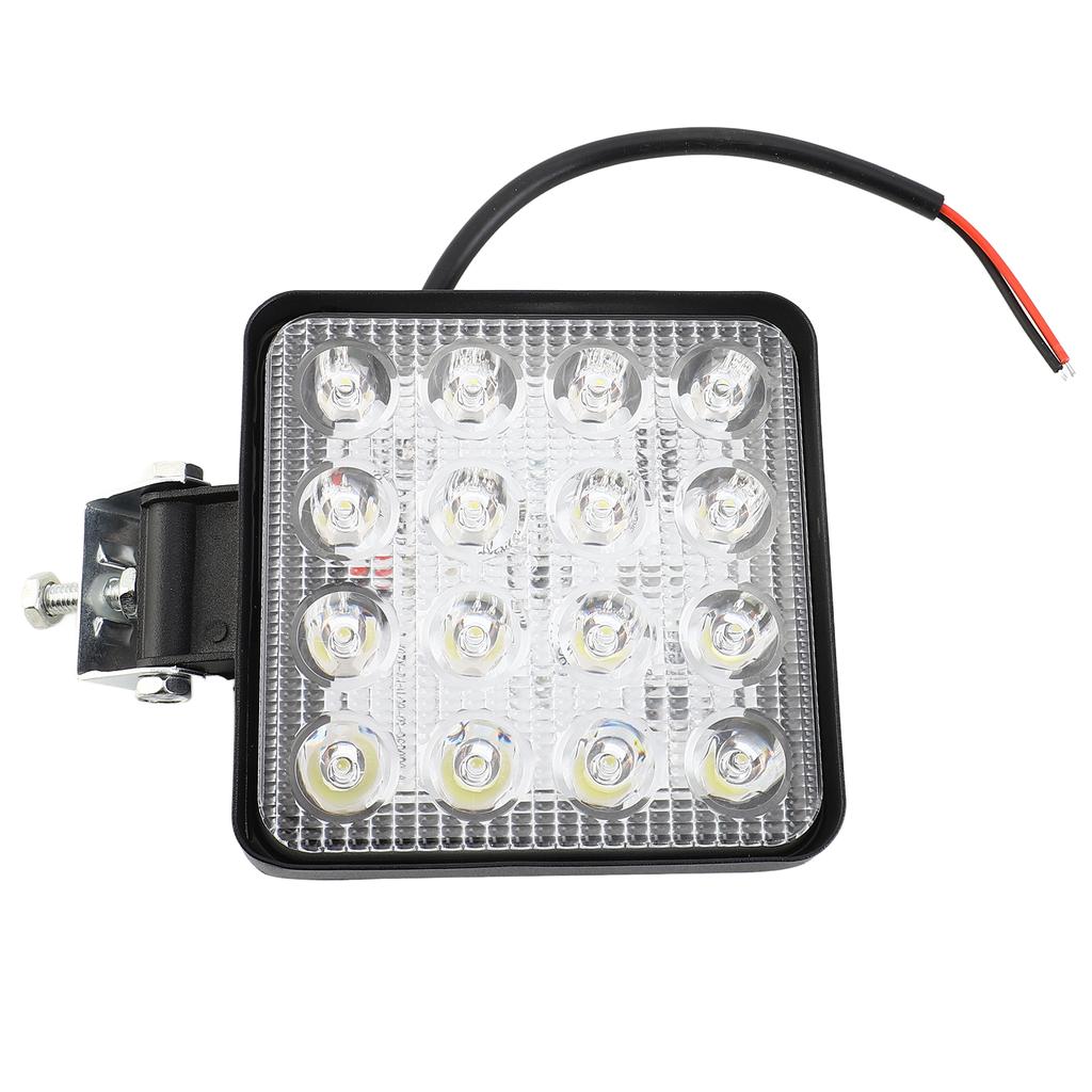 LED Light Pod 4 Inch Square 48W 3000LM 6500K Super Bright IP67 Water Proof LED Spot Light DC930V