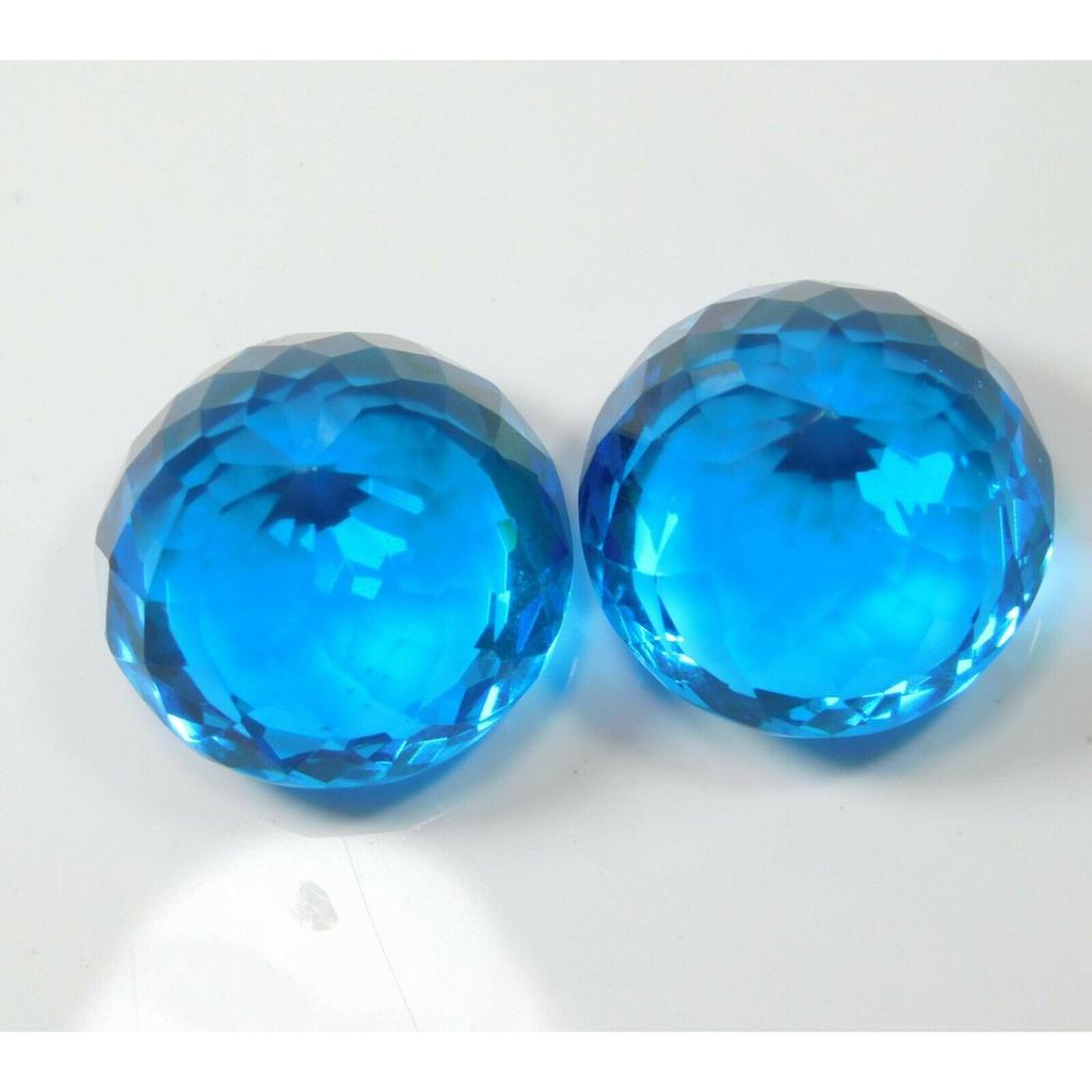 Blue Round Cut 106 Carat AAA++ Aquamarine Ocean Loose Gemstone