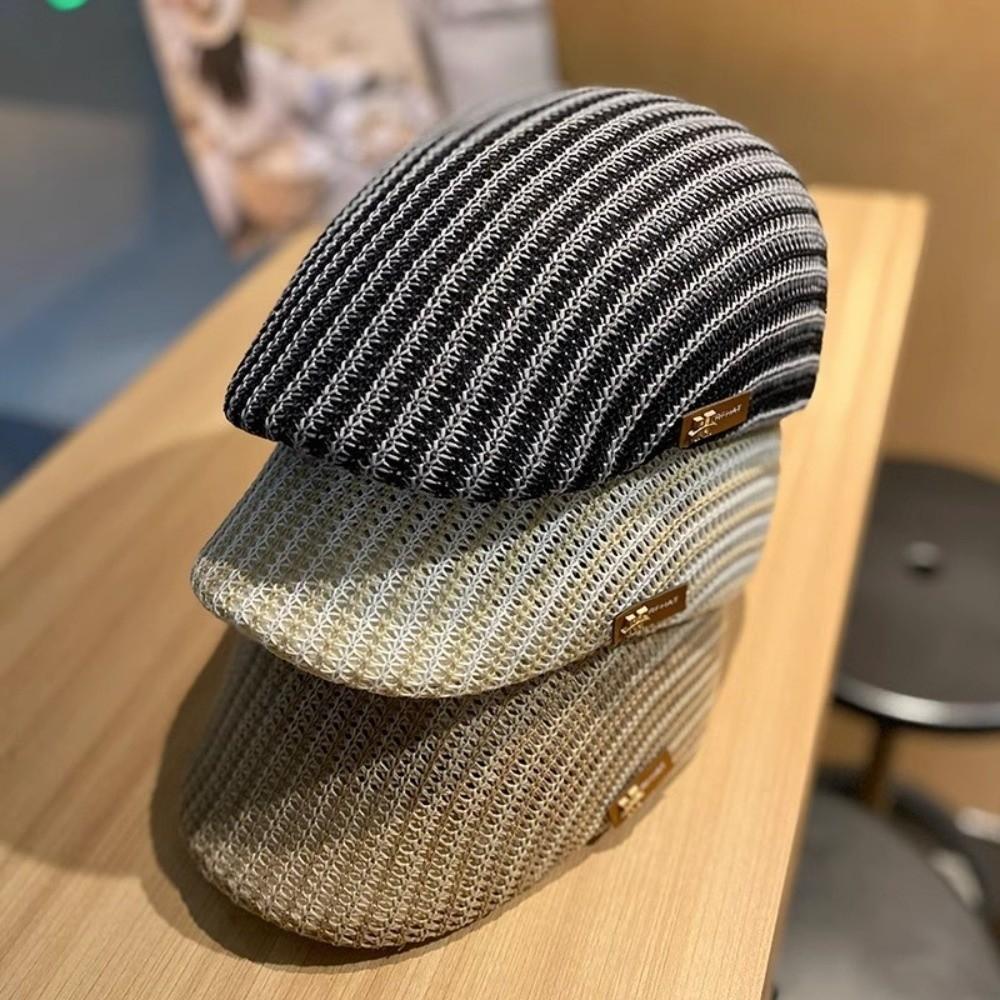 Hollow-out Woven Baseball Cap UV Protection Beach Sun Visor New Golf Cap