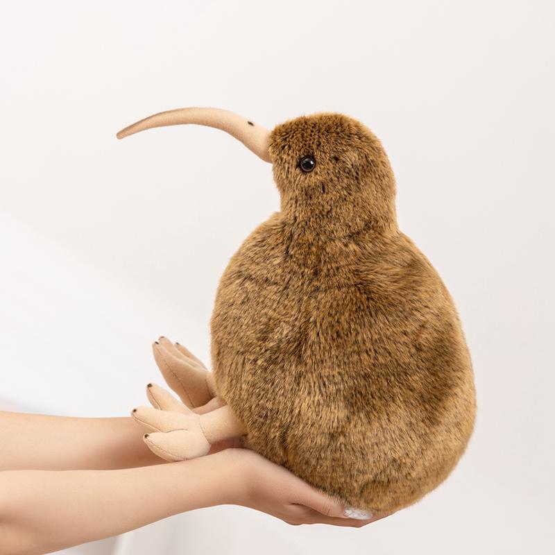Lifelike Kiwi Bird Plush Toy Cute Stuffed Animal Toy for Children Kids Doll Soft Cartoon Pillow Lovely Birthday Gift
