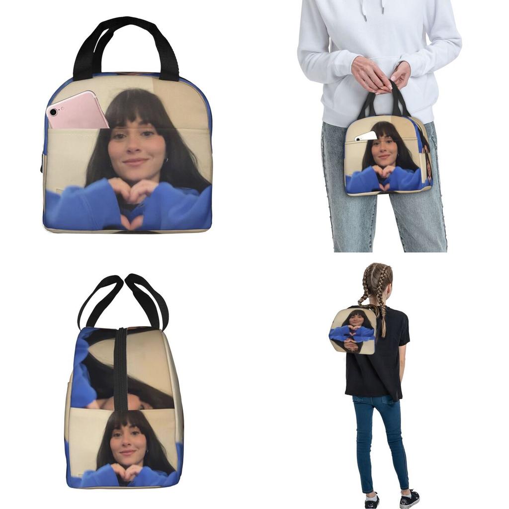 Singer Aitanaed Cuarto Azul Accessories Insulated Lunch Bag For School Office Food Storage Bag Reusable Cooler Thermal Lunch Box