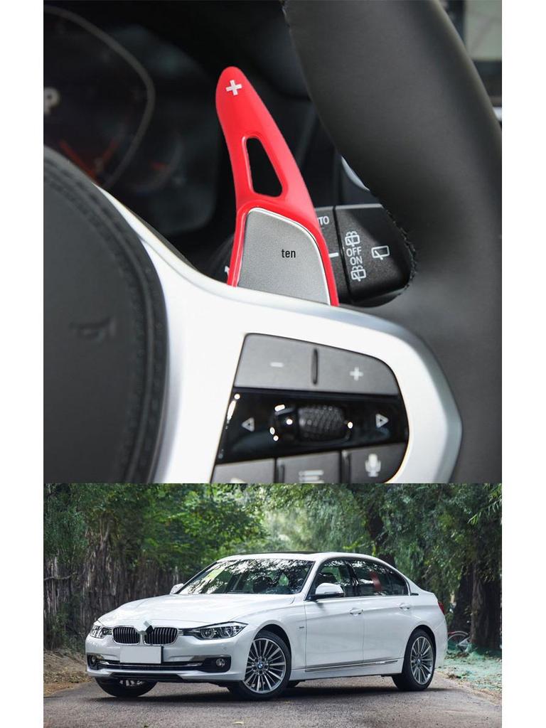 BMW Carbon Fiber Shift Paddles for New 5 Series, X5, X6, X3, X4, and 3 Series Interior Modification