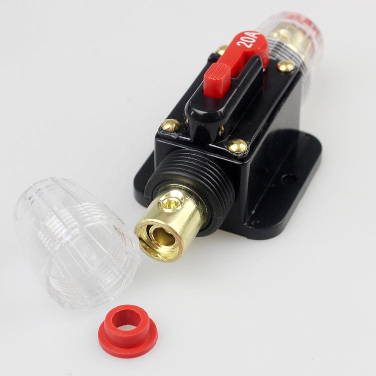 Automotive Circuit Breaker with Automatic Reset and Fuse Protection
