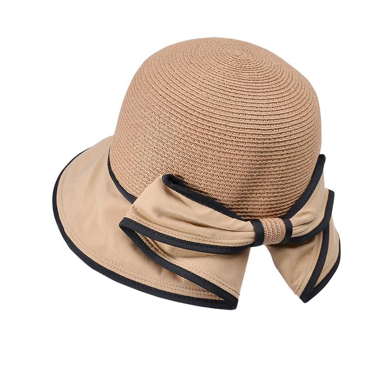 Style Versatile Hat Sweet Bow Wide Brim Womens Sunshade Hatscaps Fishermans