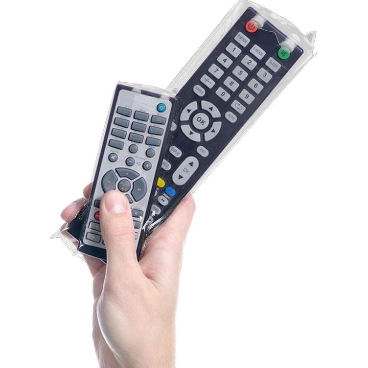 5Pcs Remote Control Case Clear Controller Protector Dust Covers Tv Remote Controller Sleeves Universal Detachable