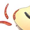 Acoustic Guitar Arm Rest Solid Wood Guitar Armrest Gauntlets for 39-41 inch Acoustic Guitar Replacement Parts Durable