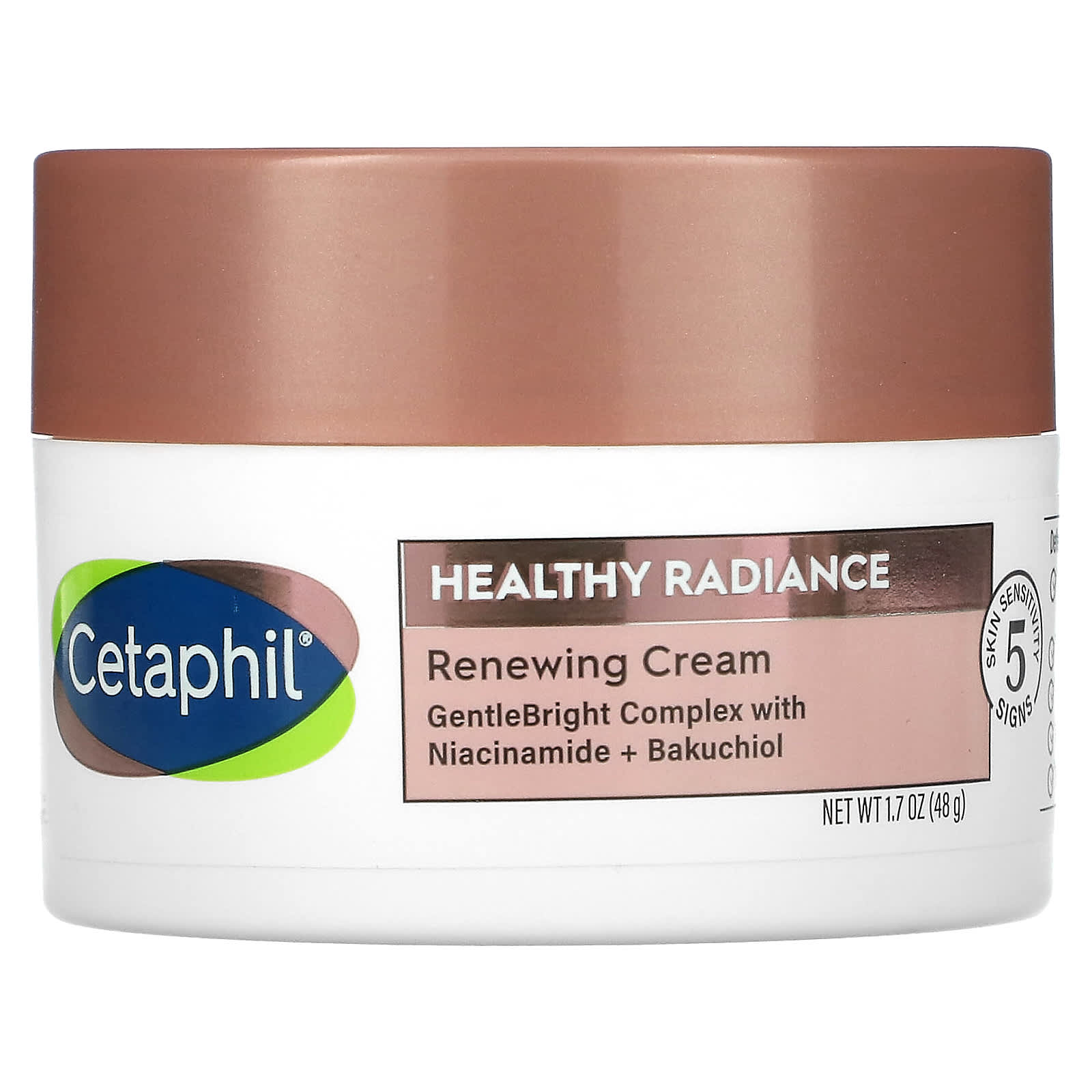 

Cetaphil, Здоровое сияние, обновляющий крем, 48 г (1,7 унции)