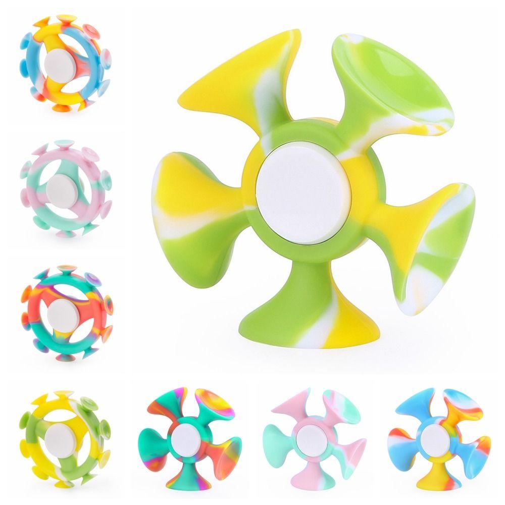 

Food Grade Silicone Silicone Fidget Spinner Sucker Hand Fidget Spinner Children Gift