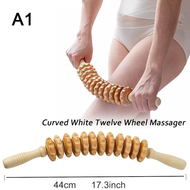 Professional Wood Therapy Massage Tools For Body Shaping Anti Cellulite Lymphatic Drainage Waist Sculpting
