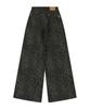 ORDINARY HOLIDAY Leopard Wide Pants [Khaki]