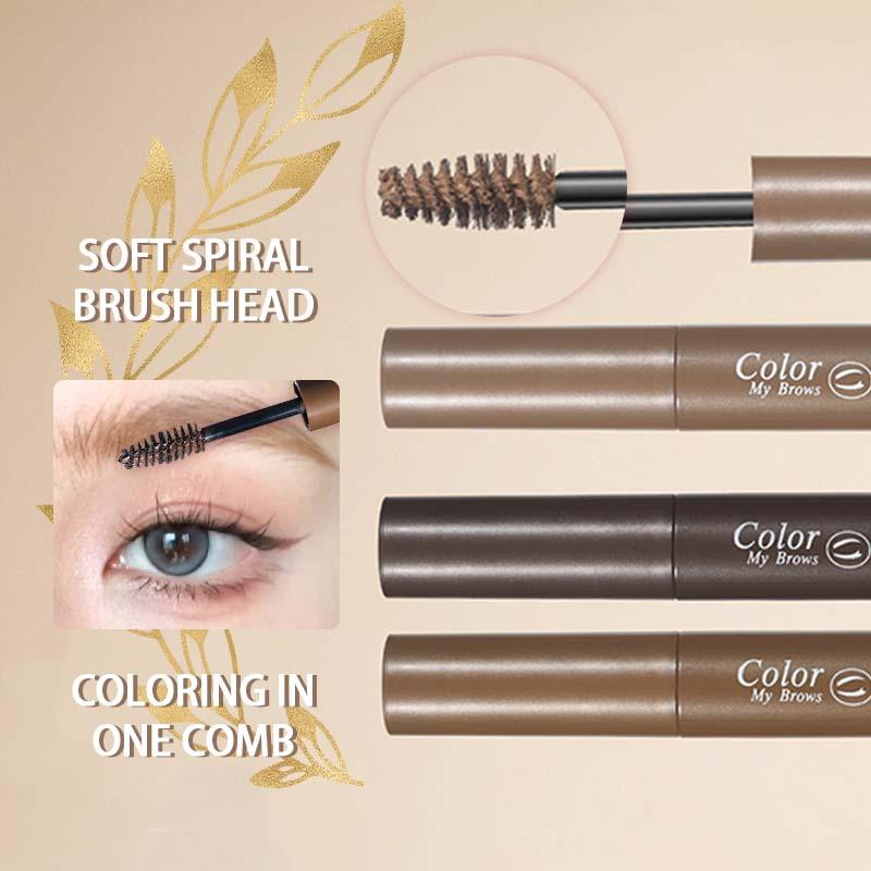 Eyebrow dye for long-lasting styling, waterproof, sweat proof, and non smudging Voluminous Natural Brows makeup set