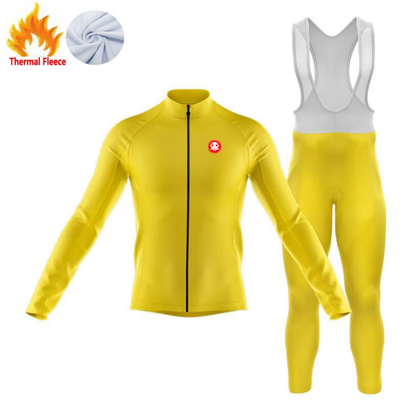 Winter Thermal Fleece Maillot Ciclismo Hombre Cycling Jersey Bicicleta De Ruta Mtb Wielerkleding Heren