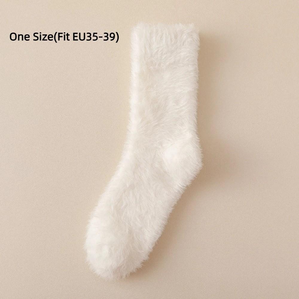 Thickened Fur Socks Keep Warm Short Tube Stockings Soft Winter Socks Winter