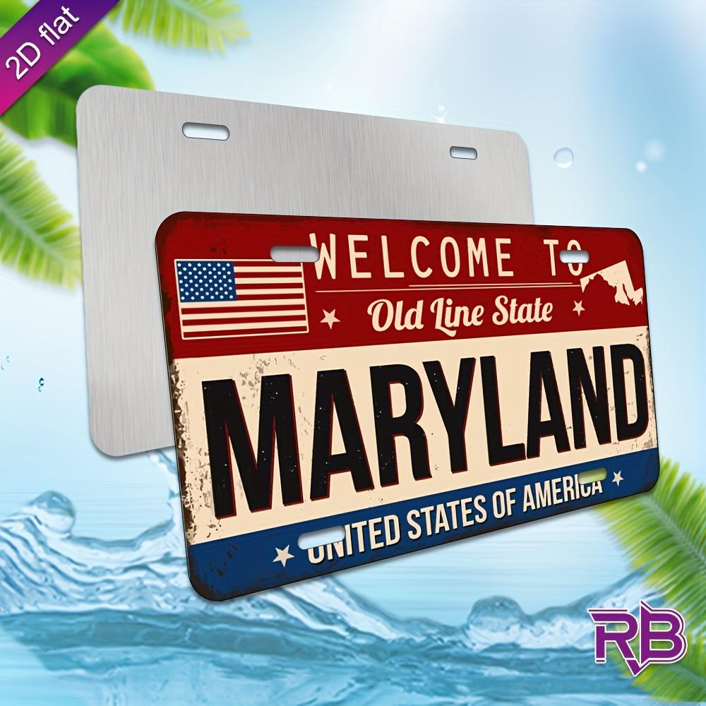 

D Flat pc Aluminum Metal Sign with Vintage American Flag Design UV Printed xcmxin Wall Decor for Home Cafe G 15x30cm(5.9x7.8inch)