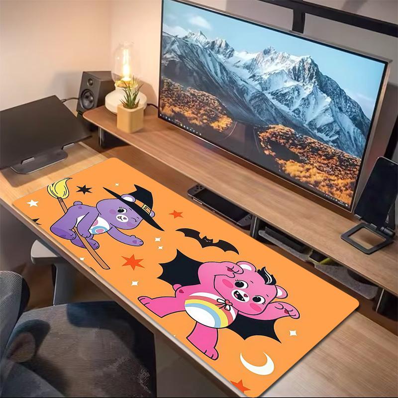 Care Bears2 Print Cushion Non-slip Laptop Tablet Big Mousepad XXL Mat Mini PC Playmat With Lock edge