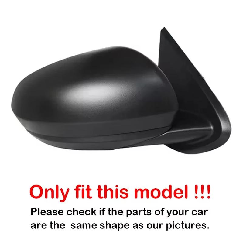 Rearview Side Mirror Cover Wing Cap For Renault Duster 2018-2024 Exterior Door Rear View Trim Car Decoration Accessories