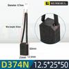 Z4 South Seas Graphite DC Motor Carbon Brush D374N B12.5 Wear-Resistant National Standard