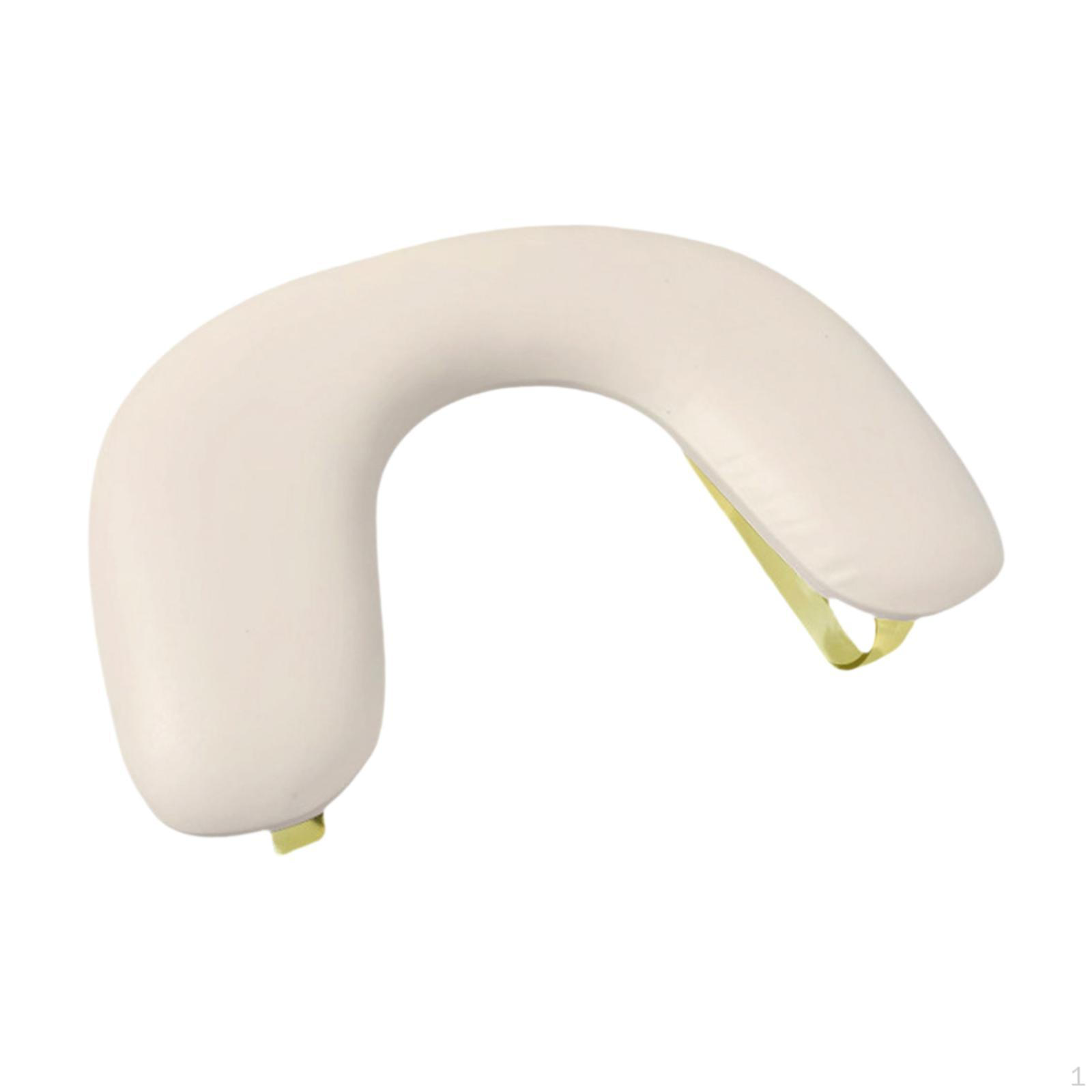 

Portable U Shape Arm Rest for Acrylic Nails Detachable Hand Holder Salon Use бежевый