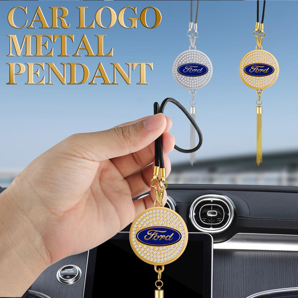 GHEW5 For Ford Focus Mondeo SMax Ranger Mustang Fiesta Car Styling Interior Rearview Mirror Pendant Hanging Ornament Decor Accessories