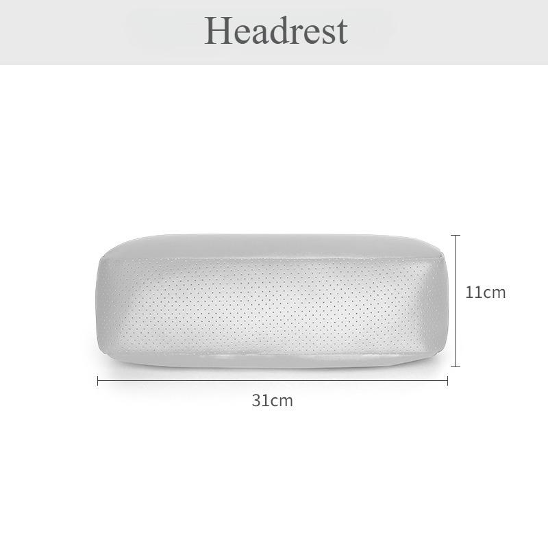 Memory Foam Car Headrests Neck Pillows Lumbar Support Car Seat Cushions Ergonomic Pillow for Comfortable Drive