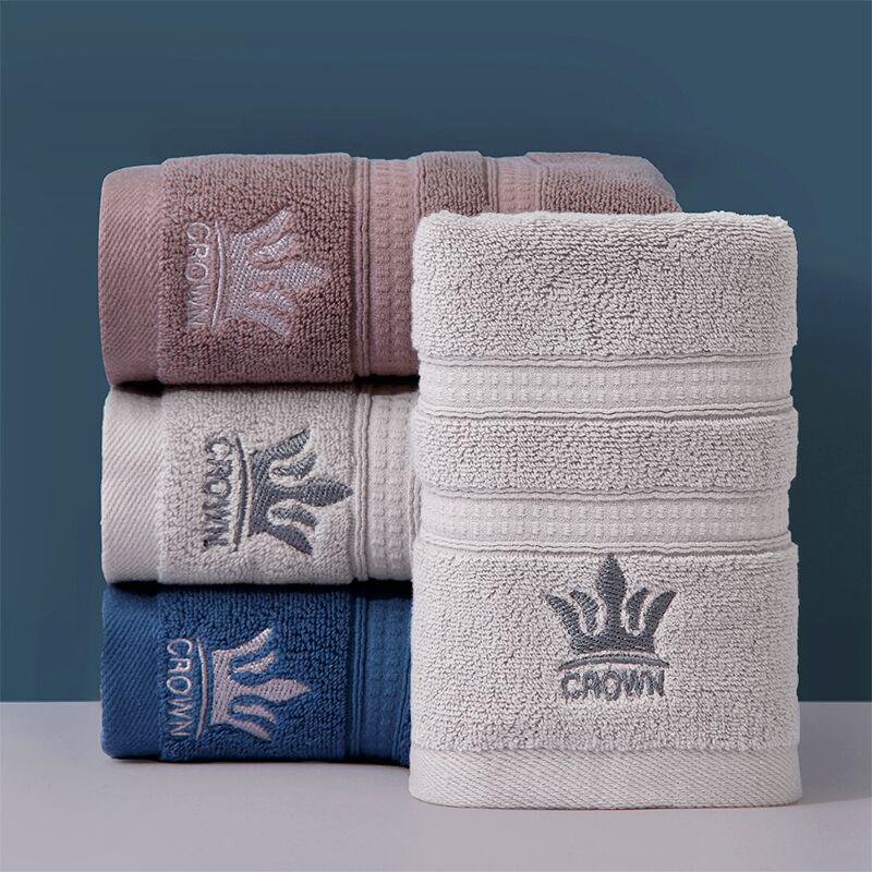 100% A-Grade Antibacterial Cotton Bath Towel - Thick, Soft, Absorbent, Quick-Drying, Adult Size Washcloth