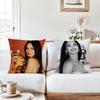 American actress Megan Fox Pillow Case Office Cushions Suitable For Sofa Car Bedroom Decorative Cushion Cover