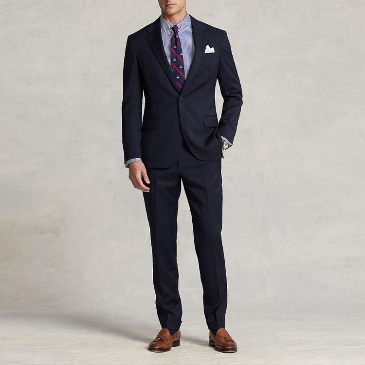 Polo Ralph Lauren SS23 Striped Single-Breasted Long Sleeve Shirt Men shirts Blue MNPOWOV16822718-999