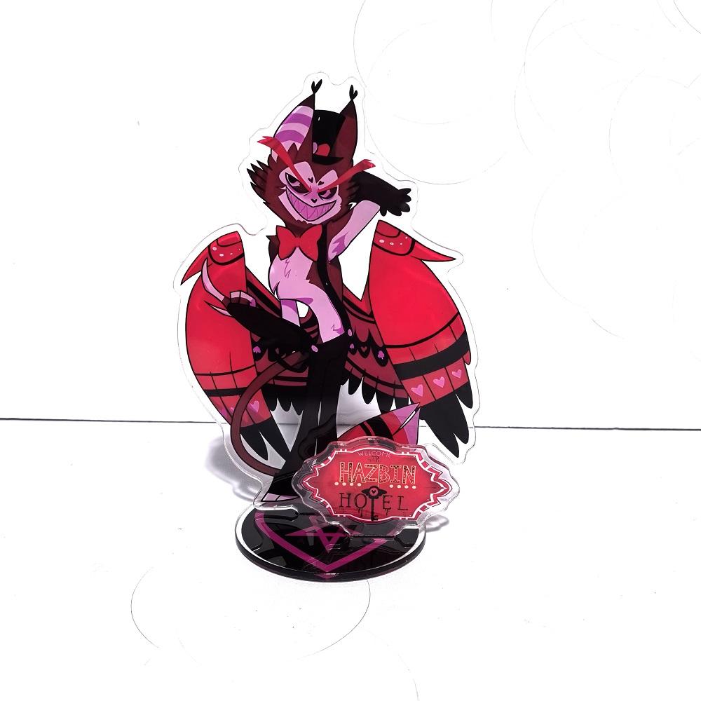 Anime Figure Acrylic Stand Model Plate Alastor Fizzarolli Angel Desk Decor Standing Sign Game Fans Gift Ornaments Stand Model