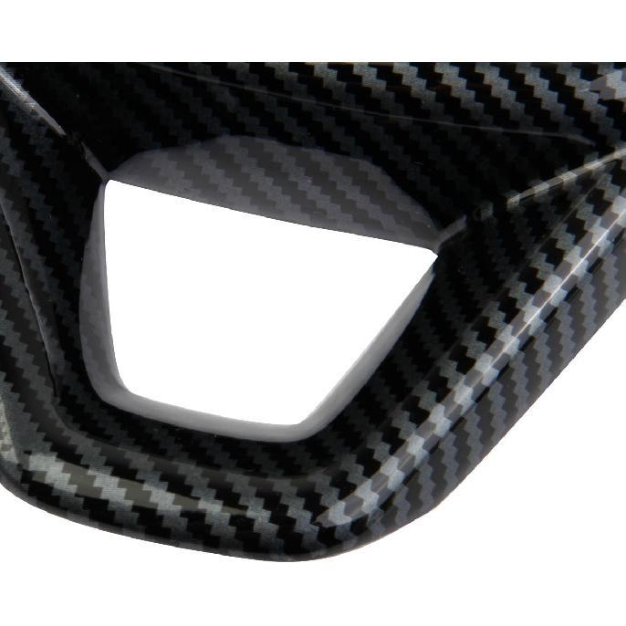 Korlot Carbon Fiber Style Interior Steering Wheel Cover Trim for Chevrolet Trailblazer 2021-2026,Trax 2024-2026