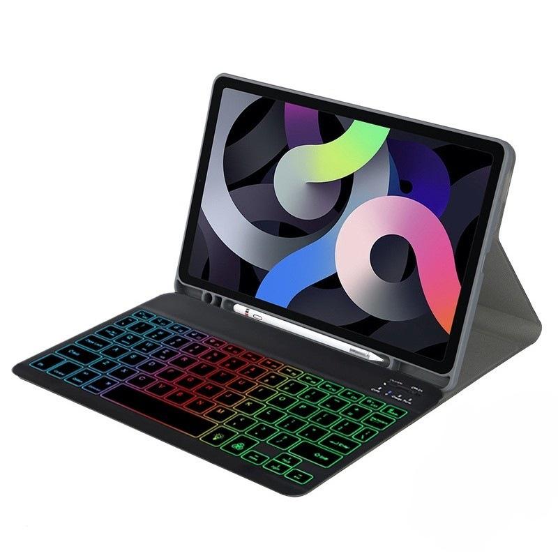 "Skórzane etui z klawiaturą Bluetooth i miejscem na rysik do Samsung Tab A9 8,7 cala" (X110/X115, X210)"