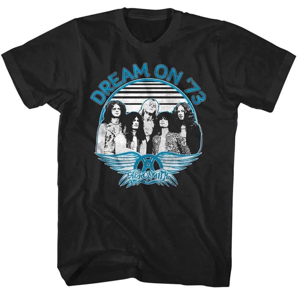 Aerosmith Dream On 73 Sunset Men s T Shirt S