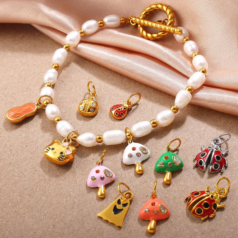 Stylish And Colorful Oil-Dripping Diy Pendant Does Not Fade, Diverse And Creative Versatile Cute Pendant Set