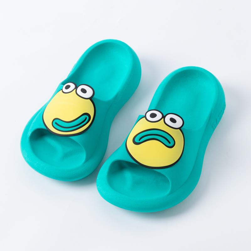 Summer Men Slippers Cartoon Women Slippers Cute Funny Ultra-Light Lady Casual Shoes Couples Breathable Comfortable Home Shoes 42