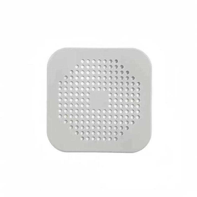 3Pcs Drain Hair Catcher Filter Anti Blocking Sink Strainer Silicone Cover For Kitchen Bathroom Bathtub Shower